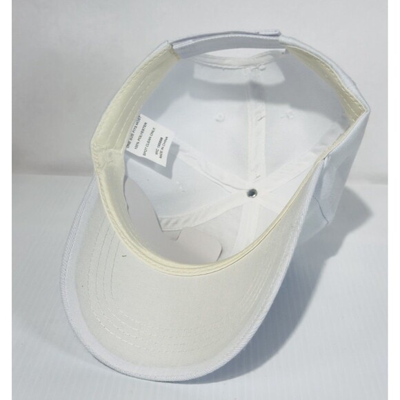 Season Of Love White Baseball Cap Rainbow Hearts Pride + One Size Fits All - Picture 4 of 5